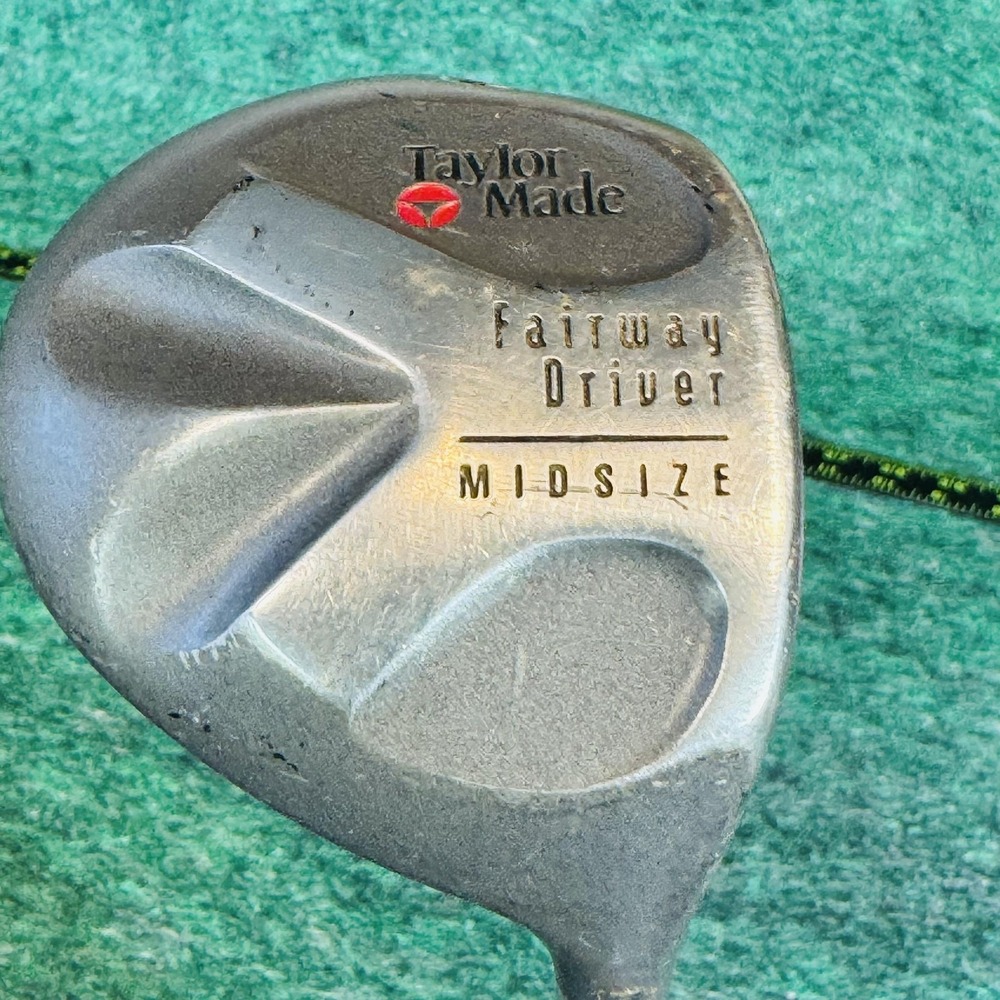 TaylorMade Fairway Driver Midsize Mens RH 44.5 In Stiff Steel Silver Golf Club